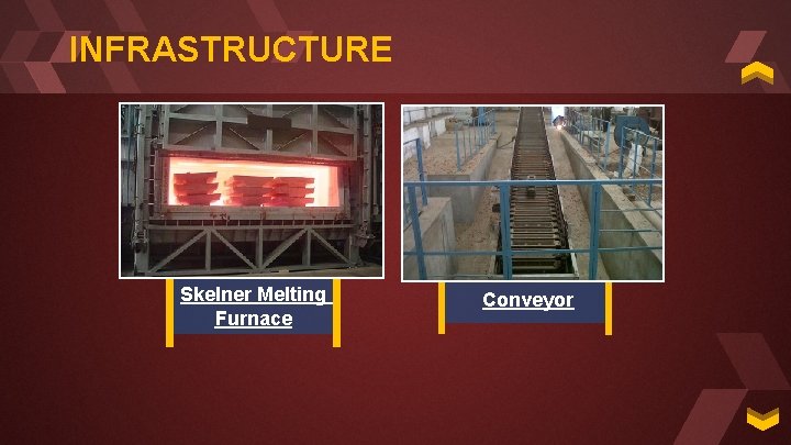 INFRASTRUCTURE Skelner Melting Furnace Conveyor 