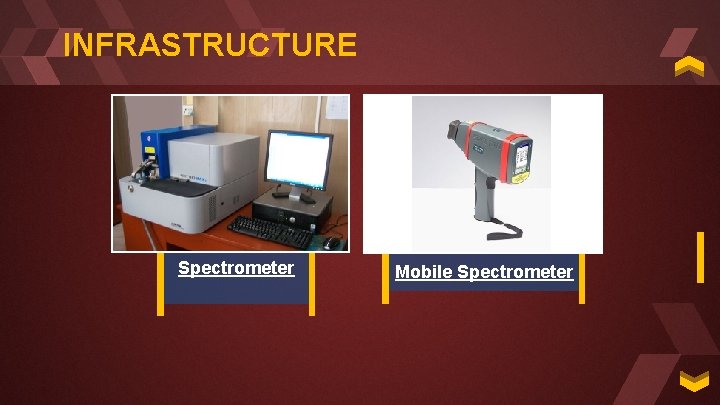 INFRASTRUCTURE Spectrometer Mobile Spectrometer 