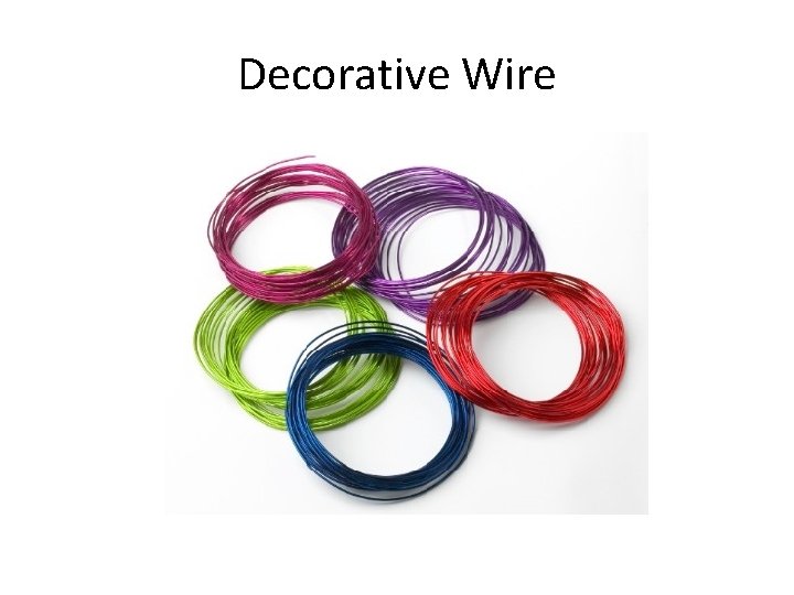 Decorative Wire 