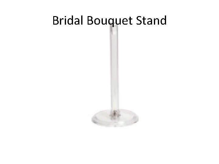 Bridal Bouquet Stand 