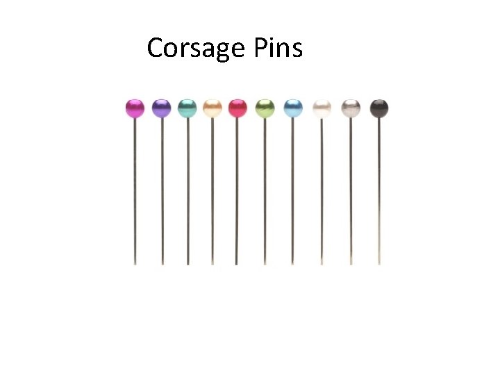 Corsage Pins 