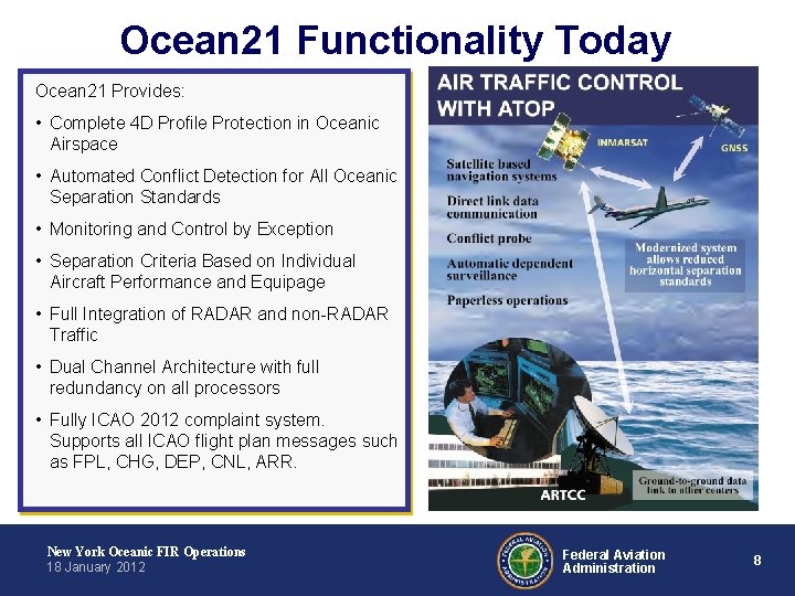 Ocean 21 Functionality Today Ocean 21 Provides: • Complete 4 D Profile Protection in