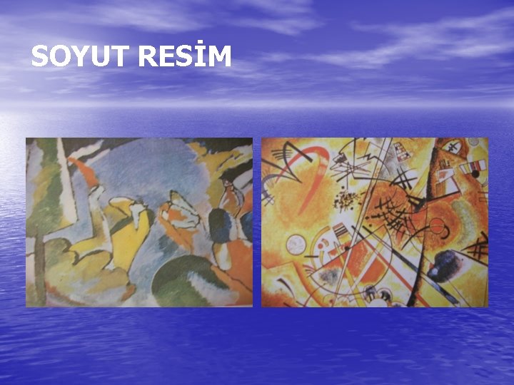 SOYUT RESİM SOYUT RESİM