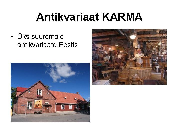 Antikvariaat KARMA • Üks suuremaid antikvariaate Eestis 