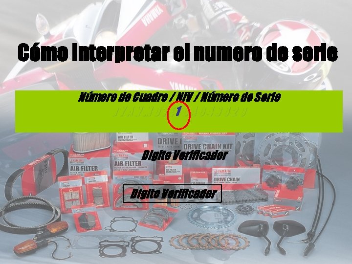 Cómo Interpretar el numero de serie Número de Cuadro / NIV / Número de