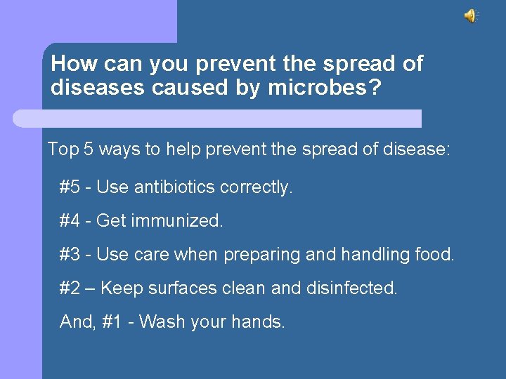 How can you prevent the spread of diseases caused by microbes? Top 5 ways
