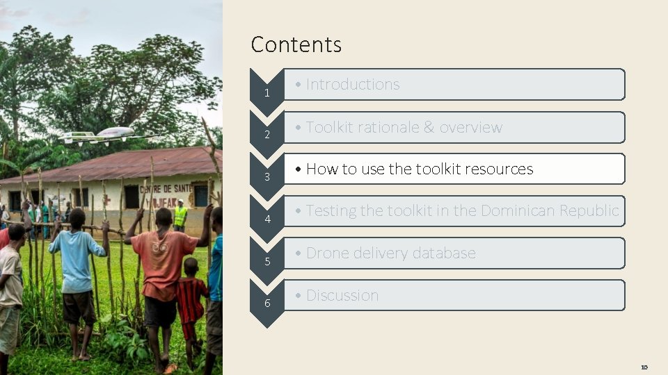 Contents 1 • Introductions 2 • Toolkit rationale & overview 3 • How to