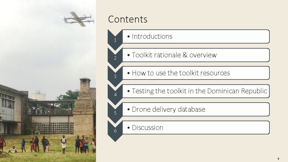 Contents 1 • Introductions 2 • Toolkit rationale & overview 3 • How to