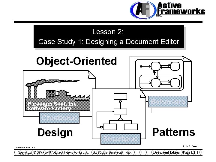 Lesson 2 Case Study 1 Designing a Document