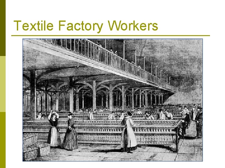 Textile Factory Workers 