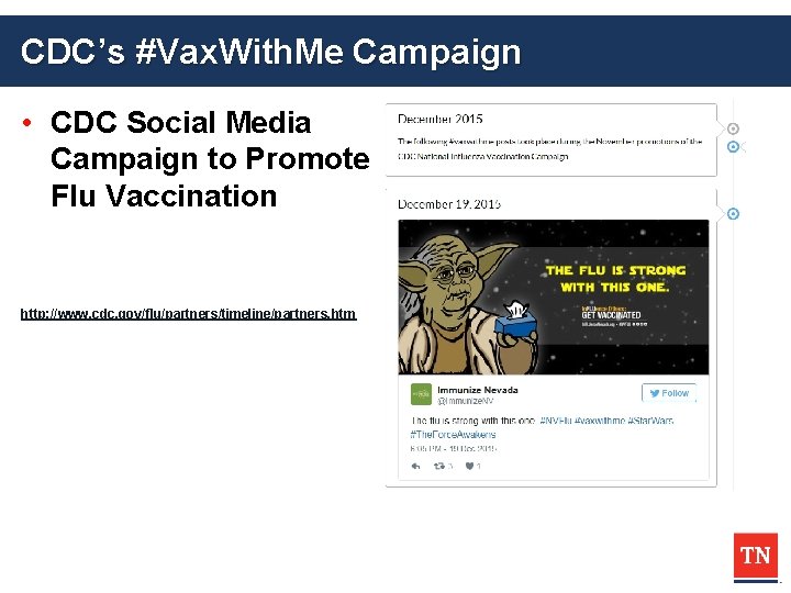 CDC’s #Vax. With. Me Campaign • CDC Social Media Campaign to Promote Flu Vaccination