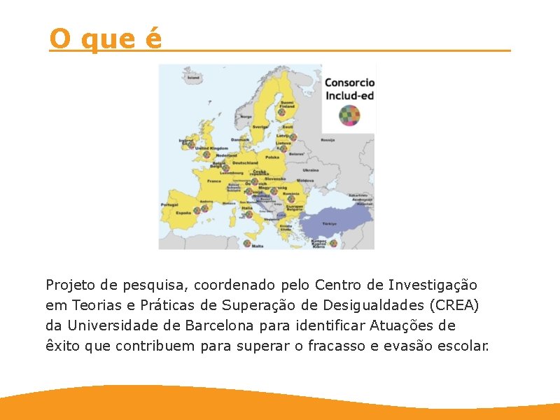 O que é Projeto de pesquisa, coordenado pelo Centro de Investigação em Teorias e