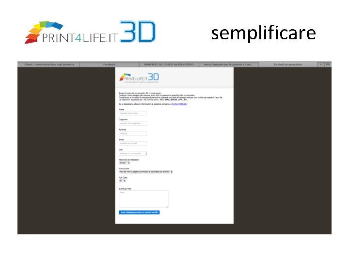 semplificare 