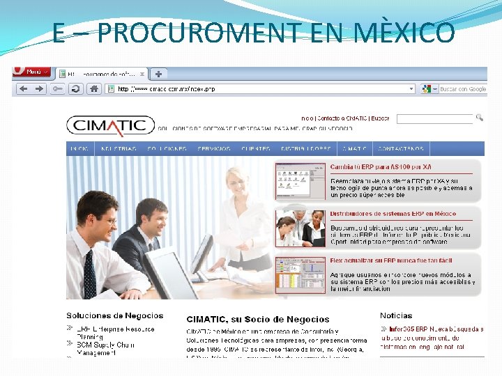 E – PROCUROMENT EN MÈXICO 