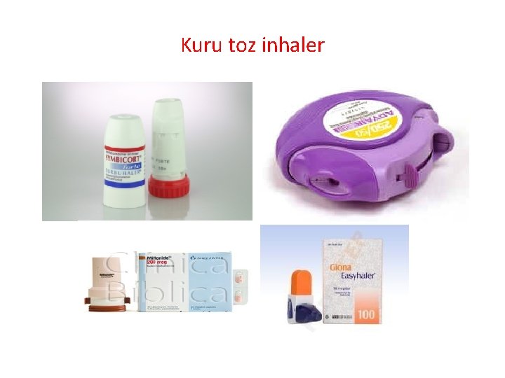 Kuru toz inhaler 