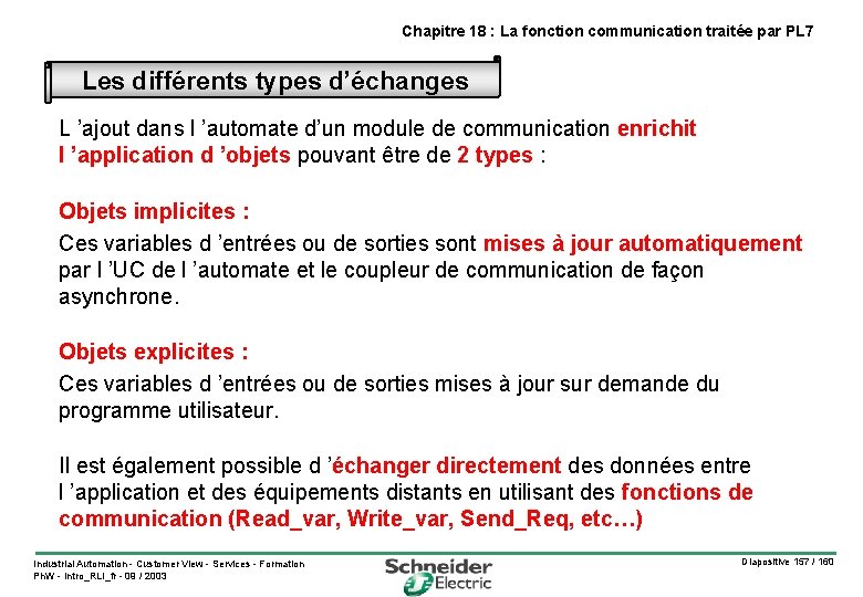 Introduction aux rseaux de communication industriels Chapitre 1