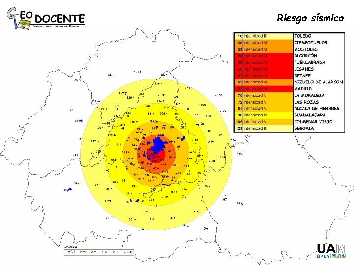 Riesgo sísmico 