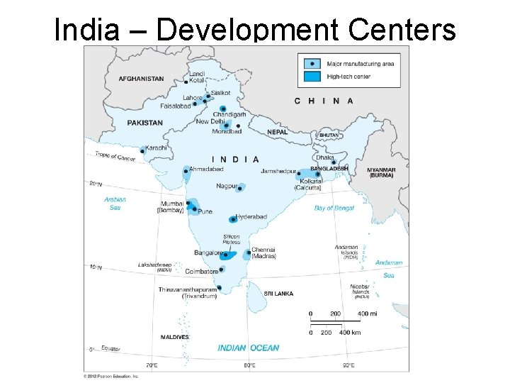 India – Development Centers 