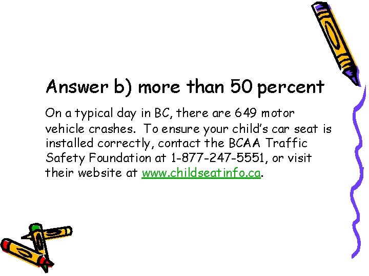 Safe Starts Child Safety Quiz 1 Which of