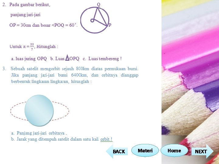 BACK Materi Home NEXT BACK Materi Home NEXT