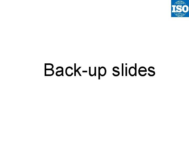Back-up slides Back-up slides