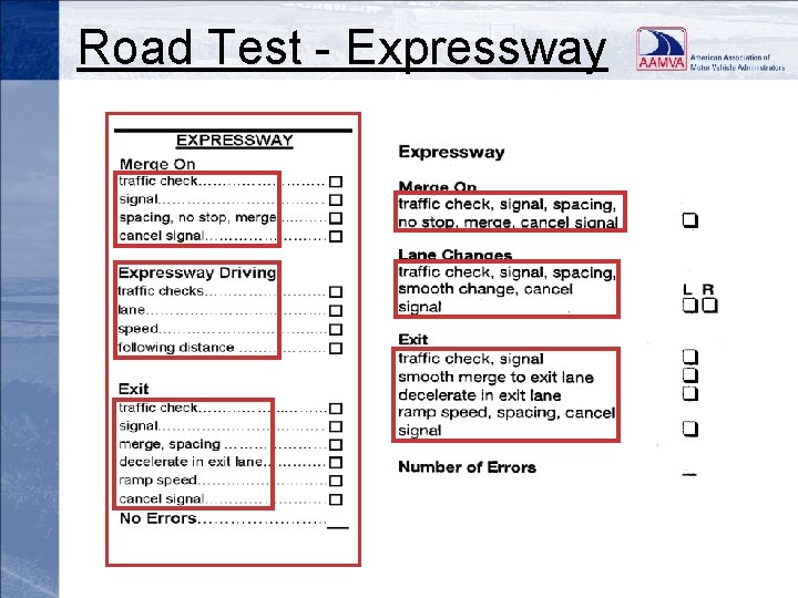 Road Test - Expressway 