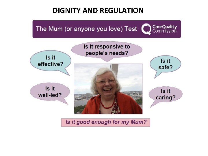 DIGNITY AND REGULATION 