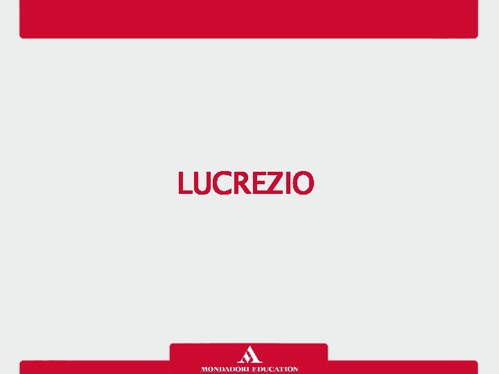 LUCREZIO 