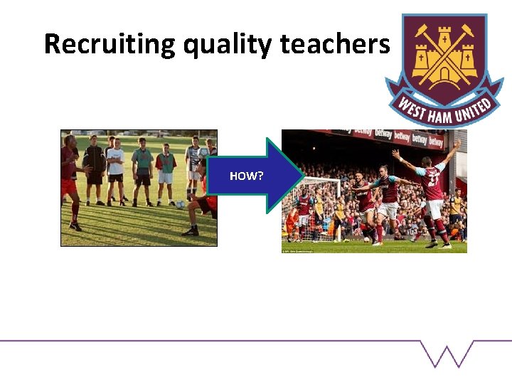 Recruiting quality teachers HOW? 