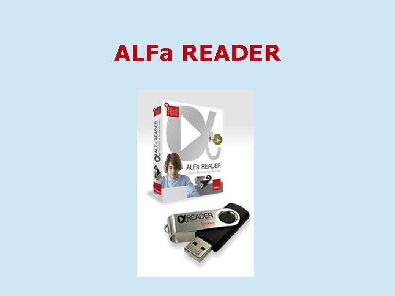 ALFa READER 