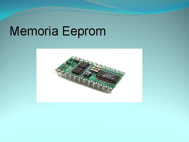 Memoria Eeprom 