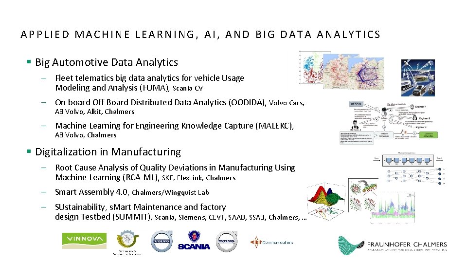 APPLIED MACHINE LEARNING, AI, AND BIG DATA ANALYTICS § Big Automotive Data Analytics Fleet