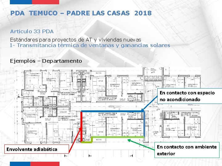 PDA TEMUCO – PADRE LAS CASAS 2018 Artículo 33 PDA Estándares para proyectos de