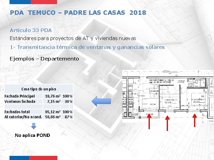 PDA TEMUCO – PADRE LAS CASAS 2018 Artículo 33 PDA Estándares para proyectos de