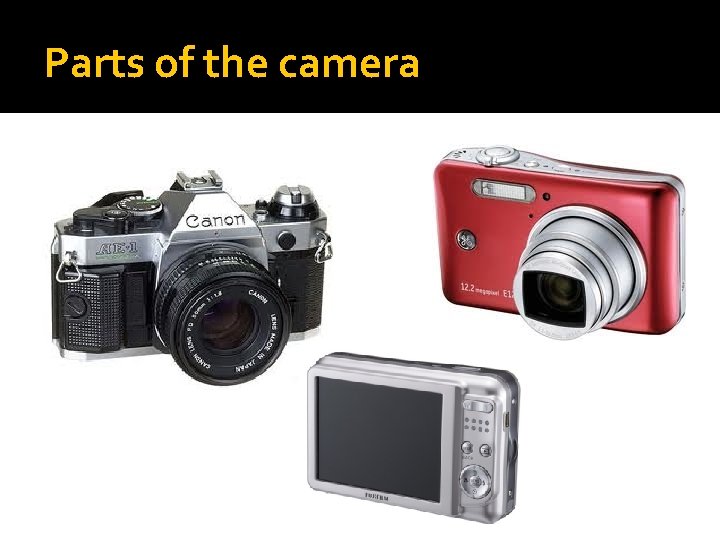 Parts of the camera 