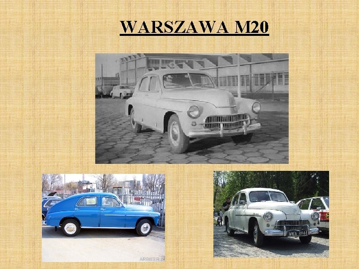 WARSZAWA M 20 