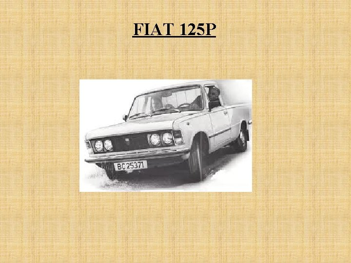 FIAT 125 P 