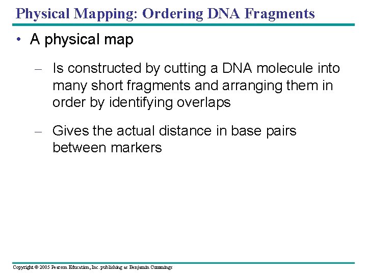 Chapter 20 Dna Technology And Genomics Power Point