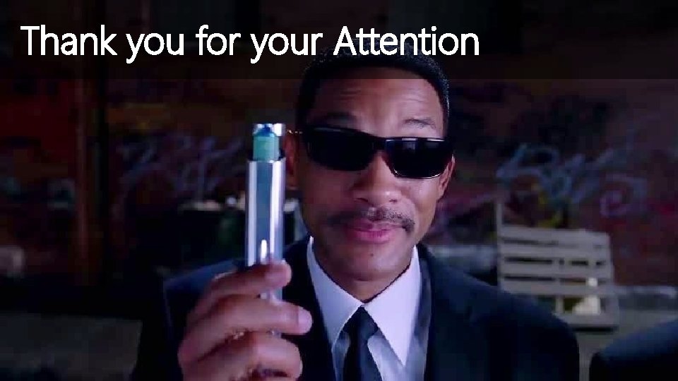 Thank you for your Attention 