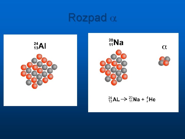 Rozpad a 