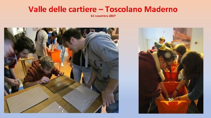 Valle delle cartiere – Toscolano Maderno 18 novembre 2017 