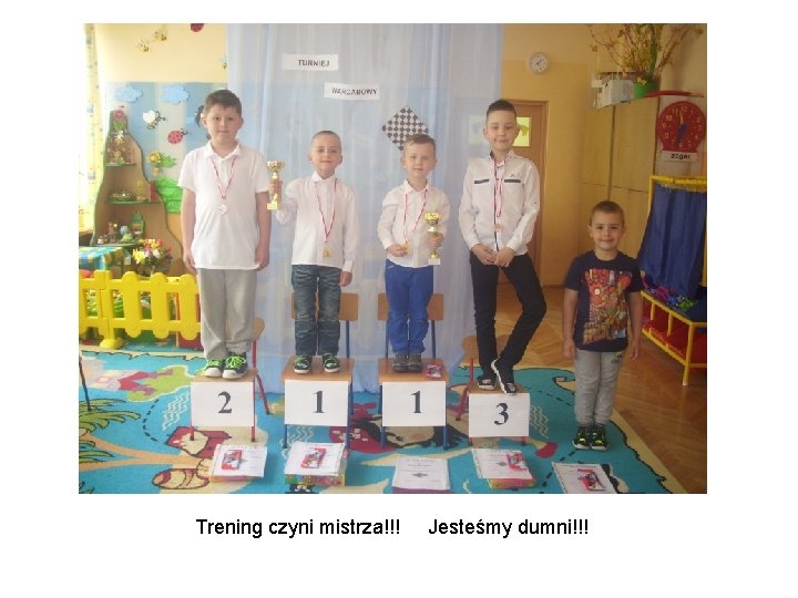 Trening czyni mistrza!!! Jesteśmy dumni!!! 