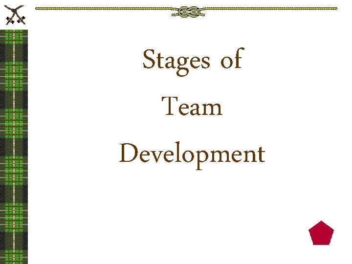 Stages of Team Development 