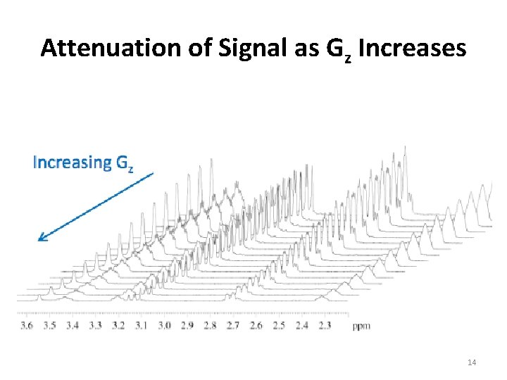 Attenuation of Signal as Gz Increases 14 