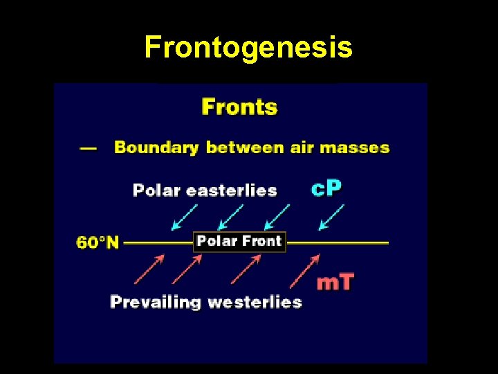 Frontogenesis 