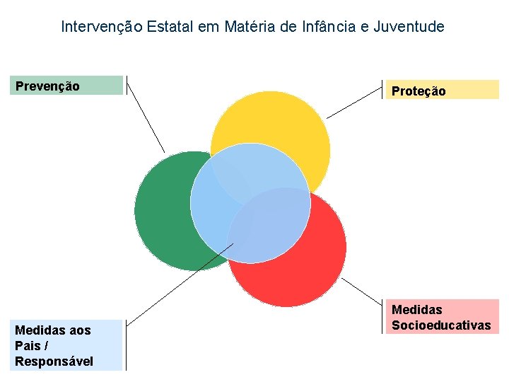 Intervenção Estatal em Matéria de Infância e Juventude Prevenção Medidas aos Pais / Responsável