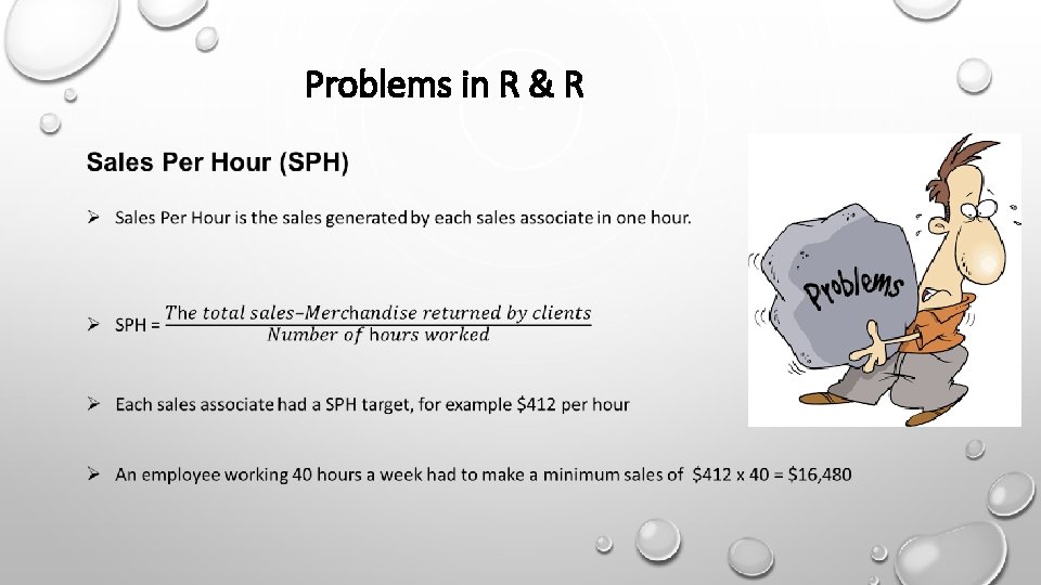 Problems in R & R 