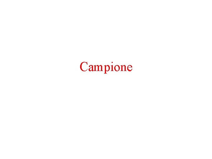 Campione 