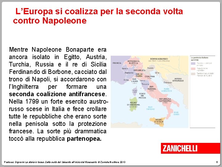 L’Europa si coalizza per la seconda volta contro Napoleone Mentre Napoleone Bonaparte era ancora