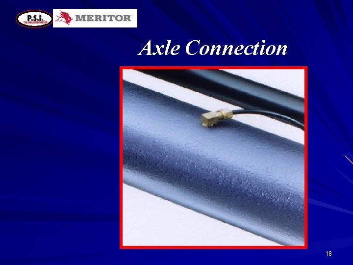 Axle Connection 18 